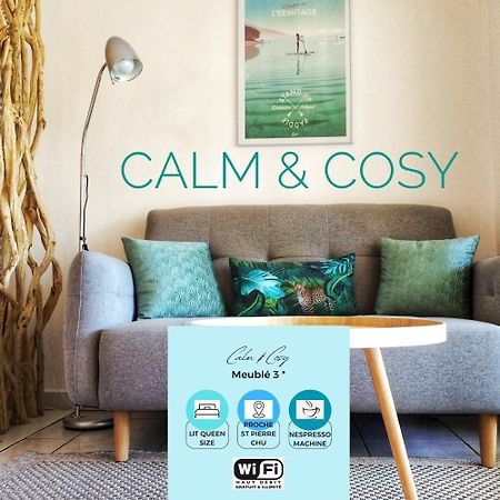 생피에르 Calm & Cosy, Magnifique T1 Proche Chu 아파트 외부 사진