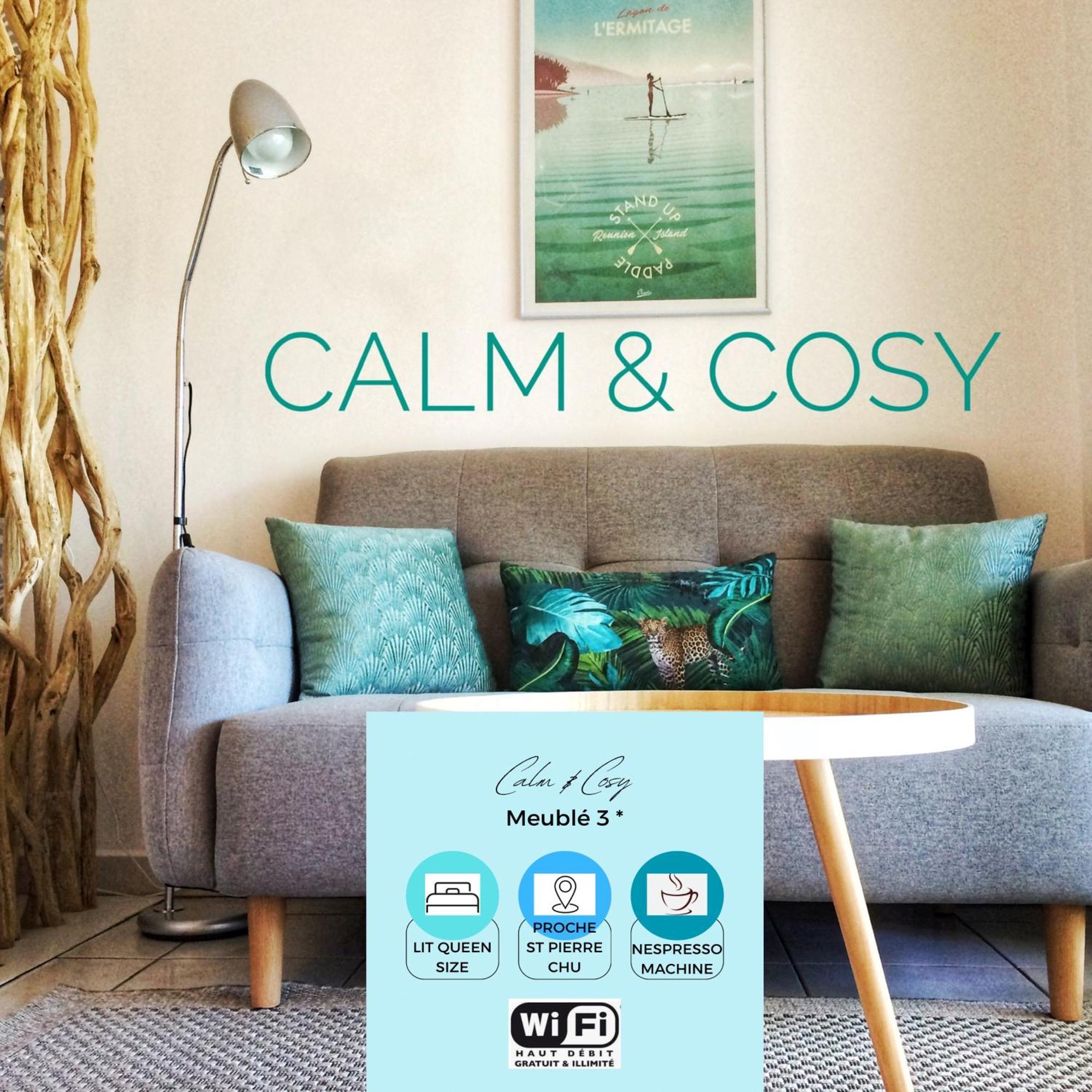 생피에르 Calm & Cosy, Magnifique T1 Proche Chu 아파트 외부 사진